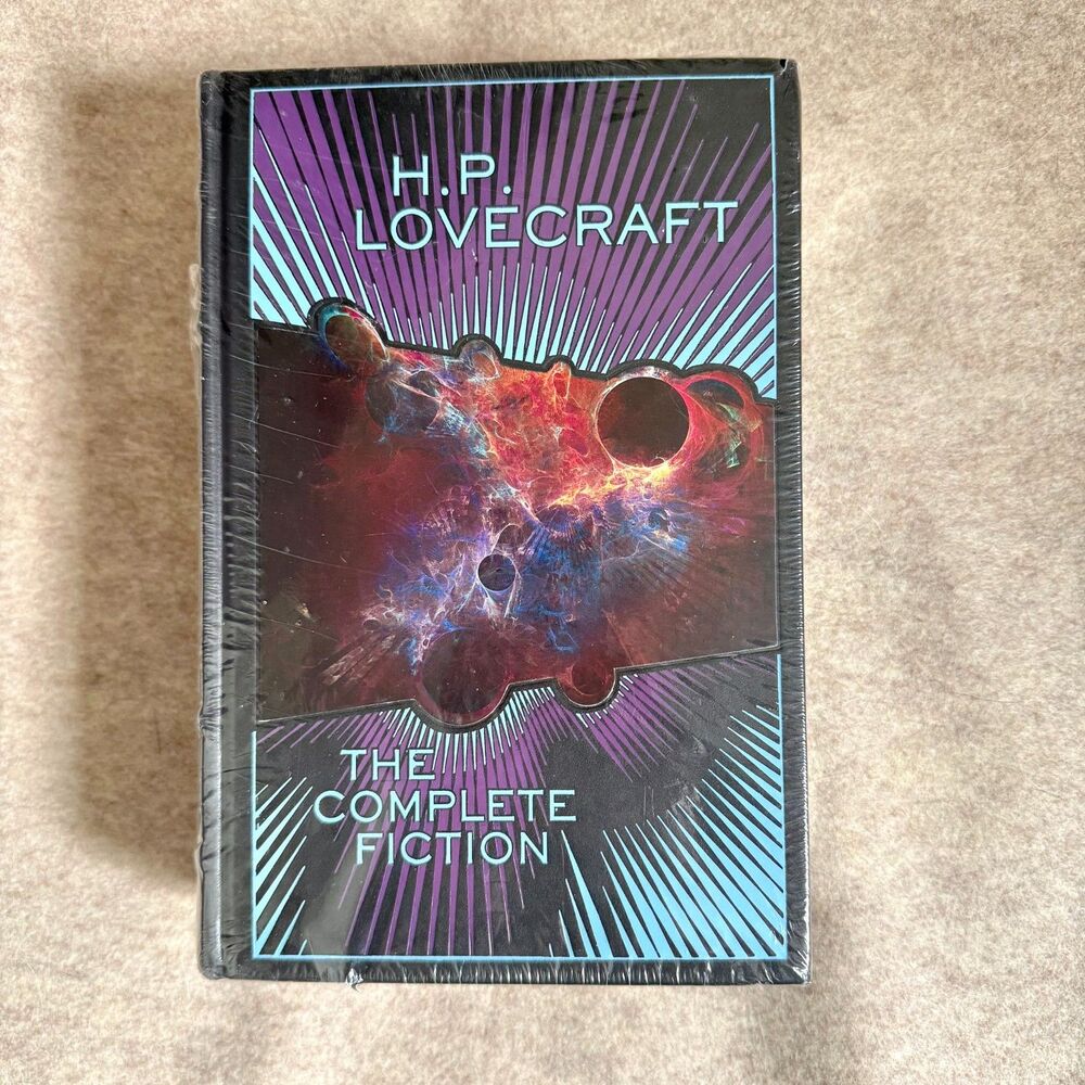 H.P. Lovecraft Complete Fiction Hardcover Barnes & Noble leather NEW damaged